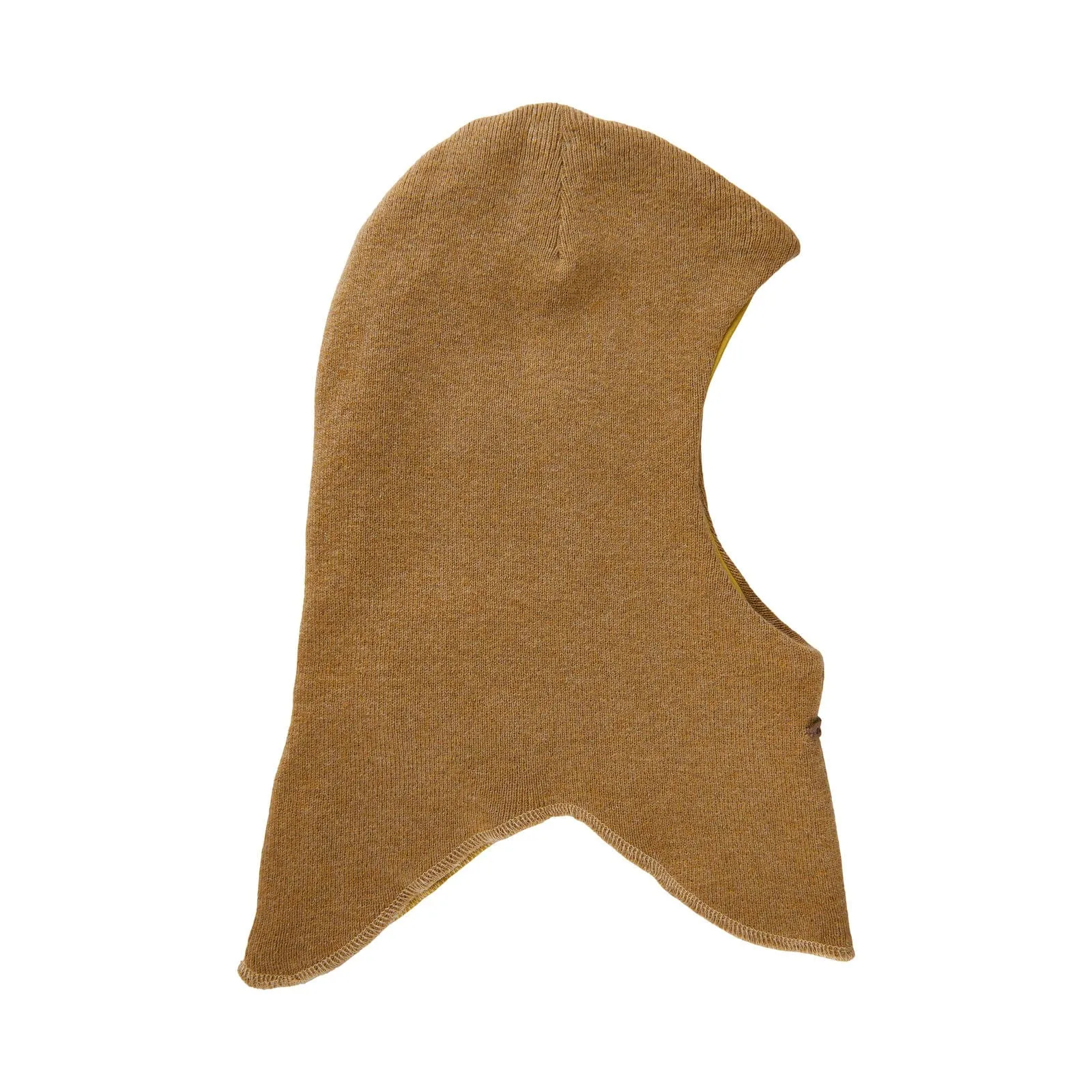 Balaclava - Cotton Lined Wool: Mustard Gold