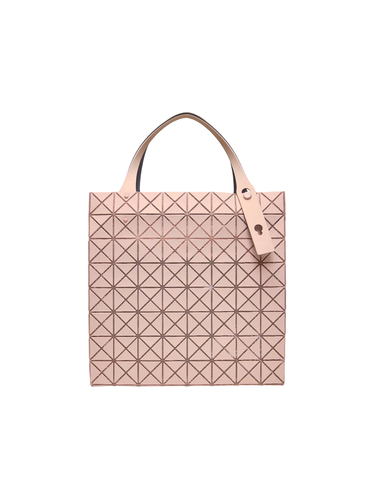 Bao Bao Issey Miyake Pink Beige Large Prism Plus Tote