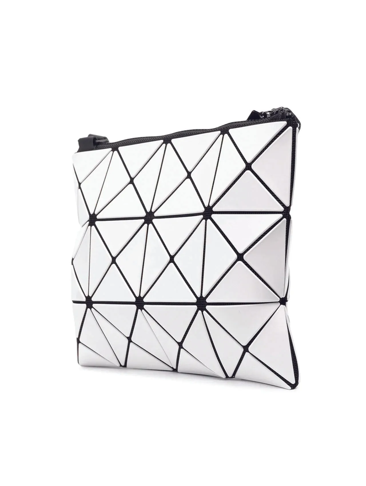 Bao Bao Issey Miyake White Crossbody Shoulder Bag