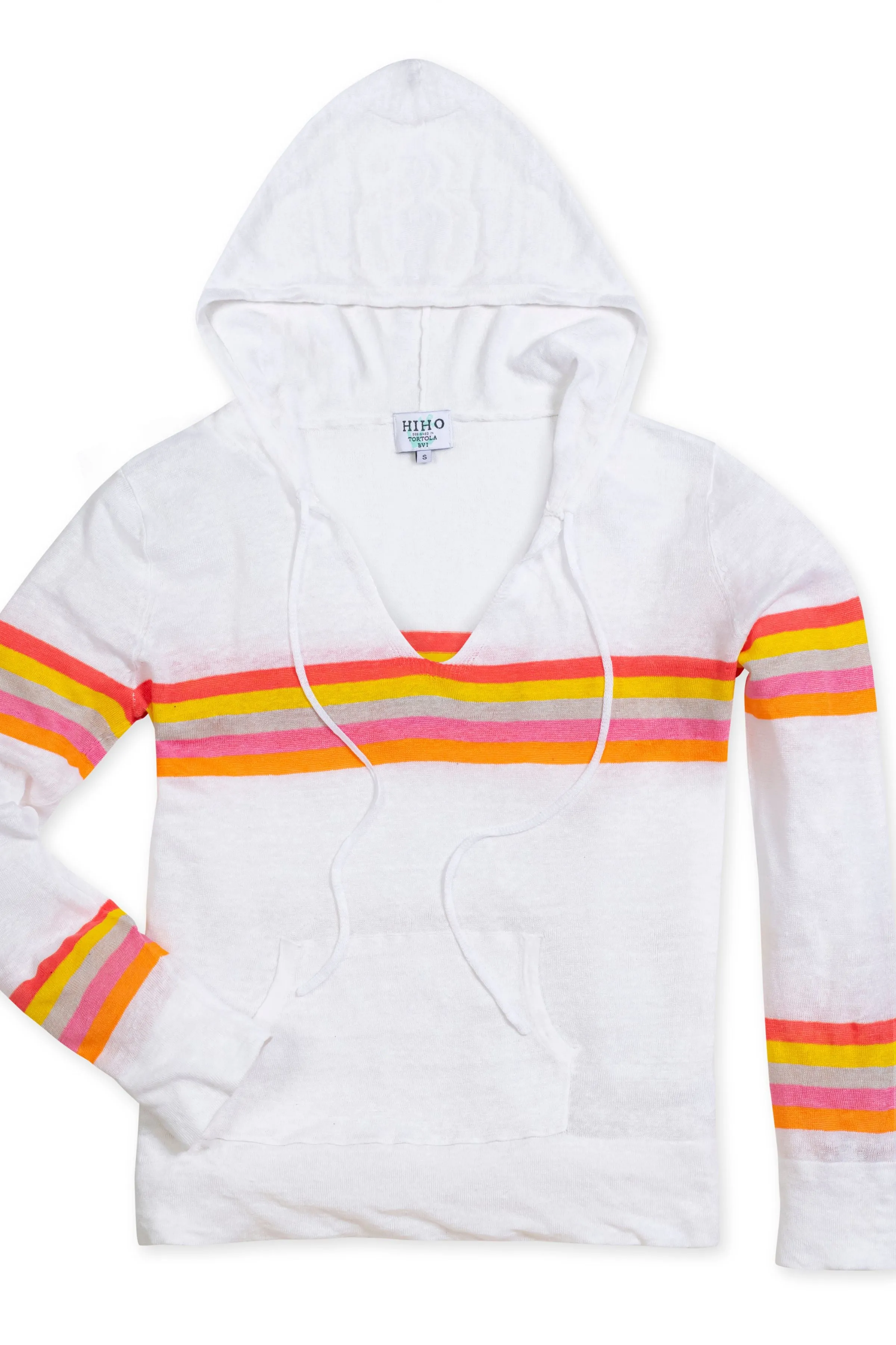 Beach Hoodie - Summer Melody Stripe