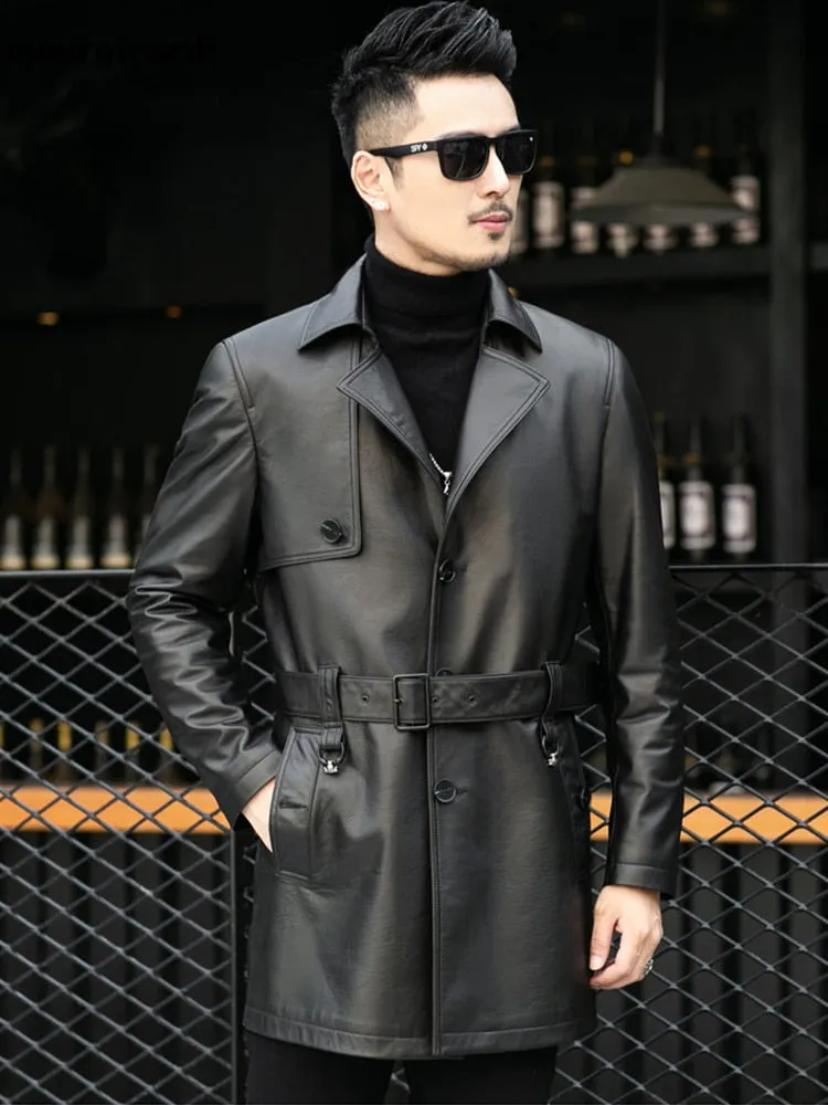 Black Onyx Trench Coat