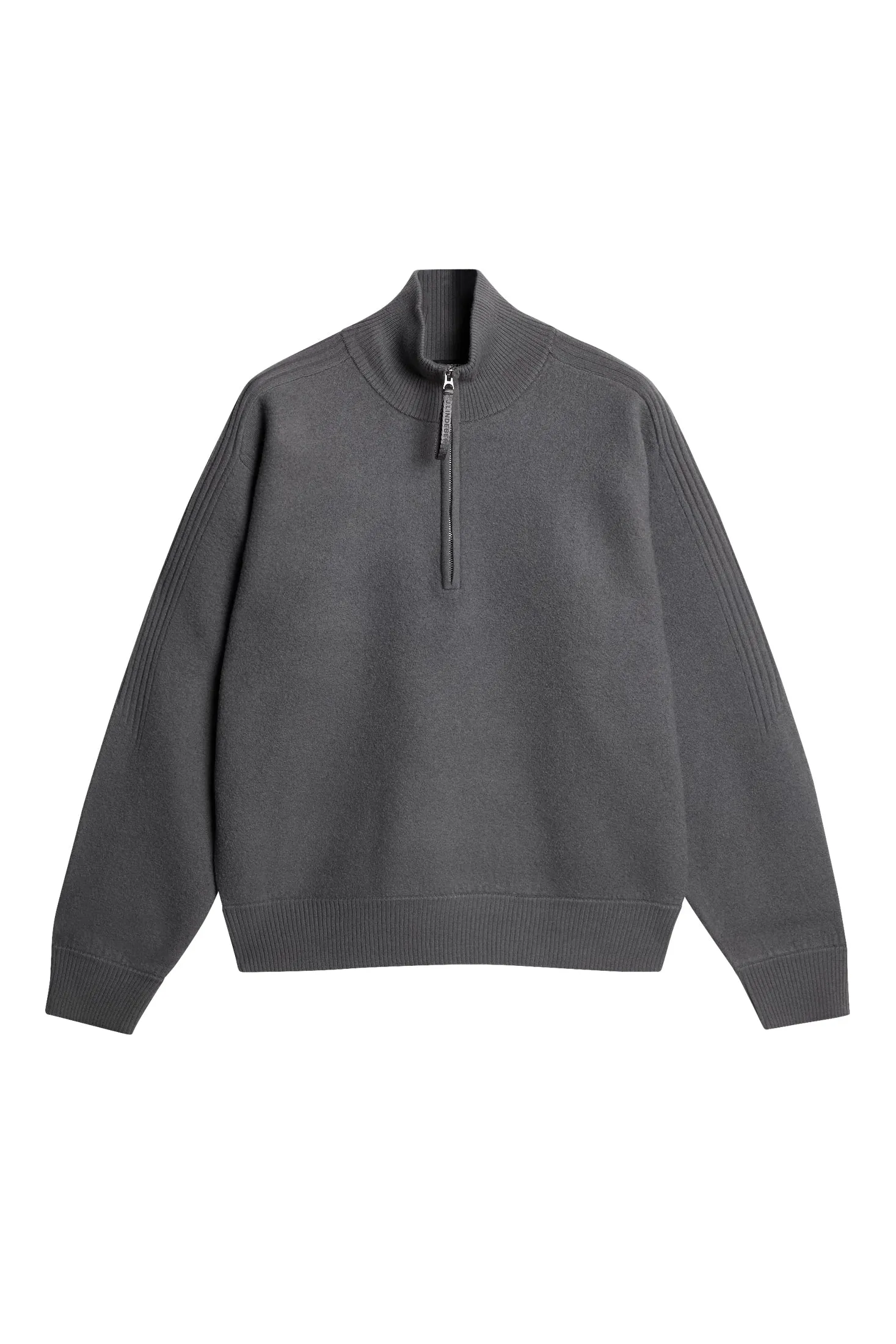 Bon Boiled Wool Quarter Zip