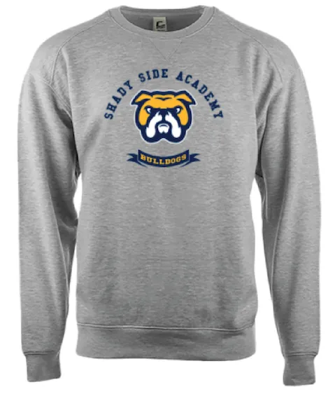 Bulldog Crewneck Sweatshirt, Youth