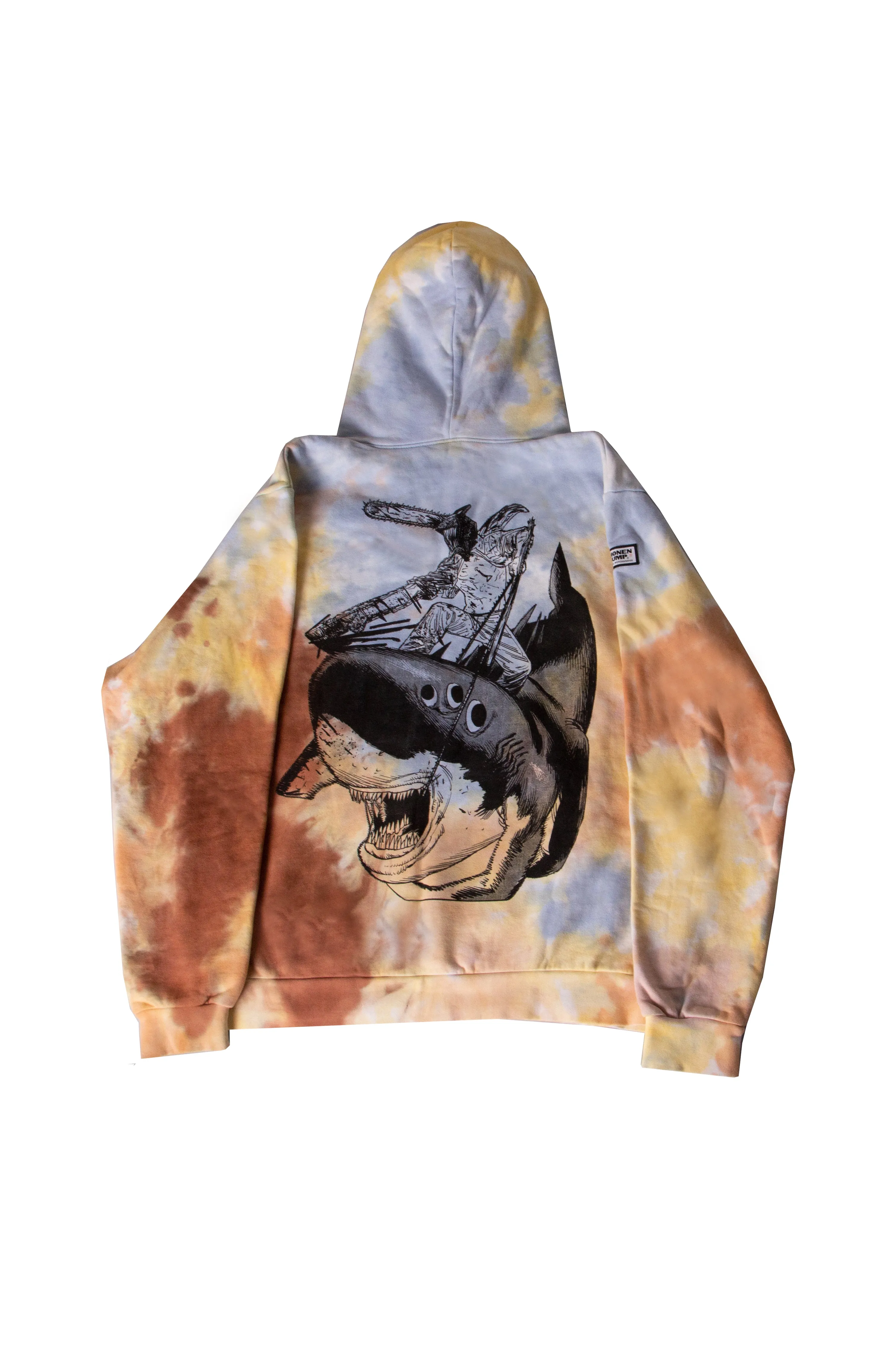 Chainsaw Man Tie-Dye Hoodie - Multi