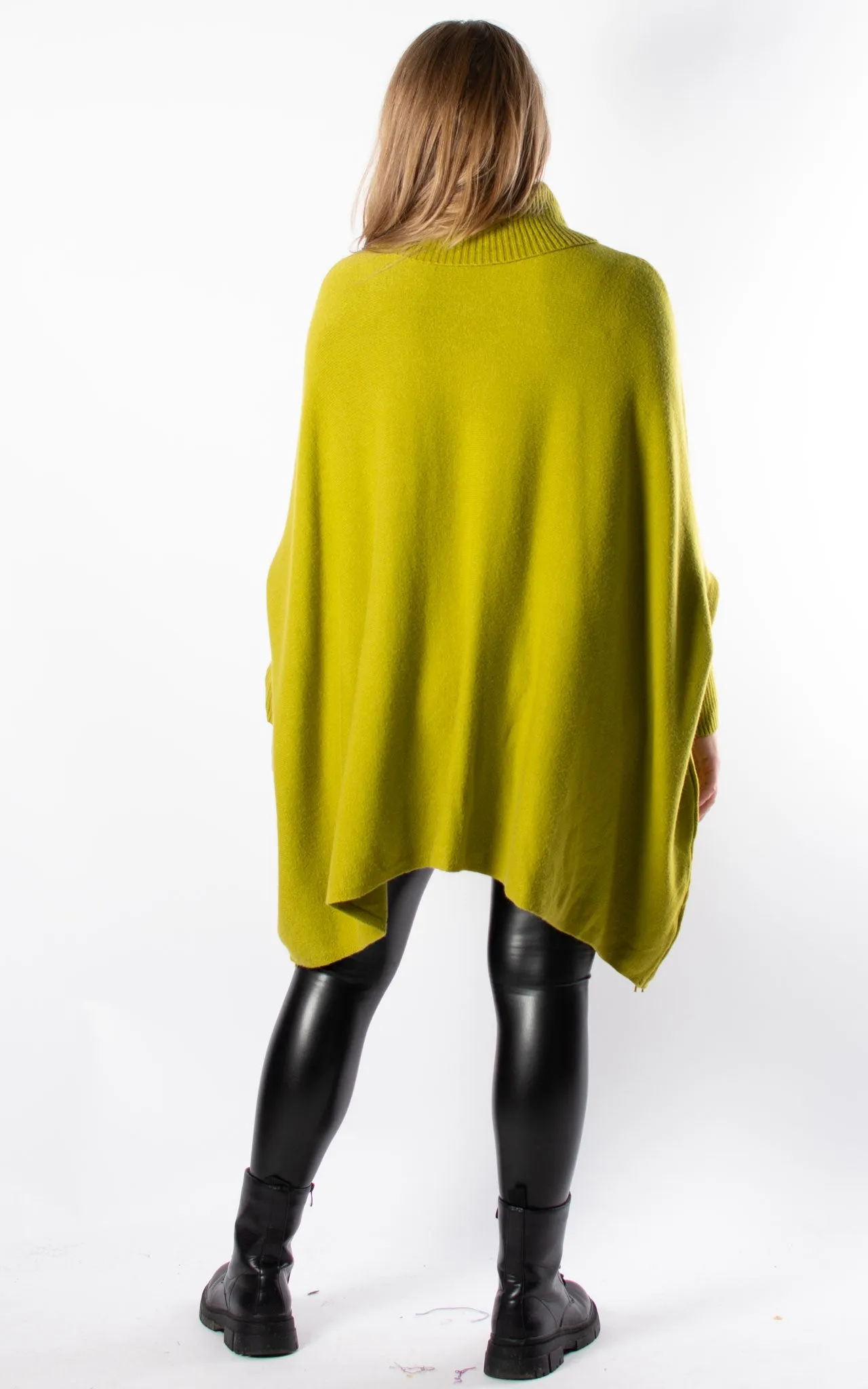 Charlotte Roll Neck | Moss