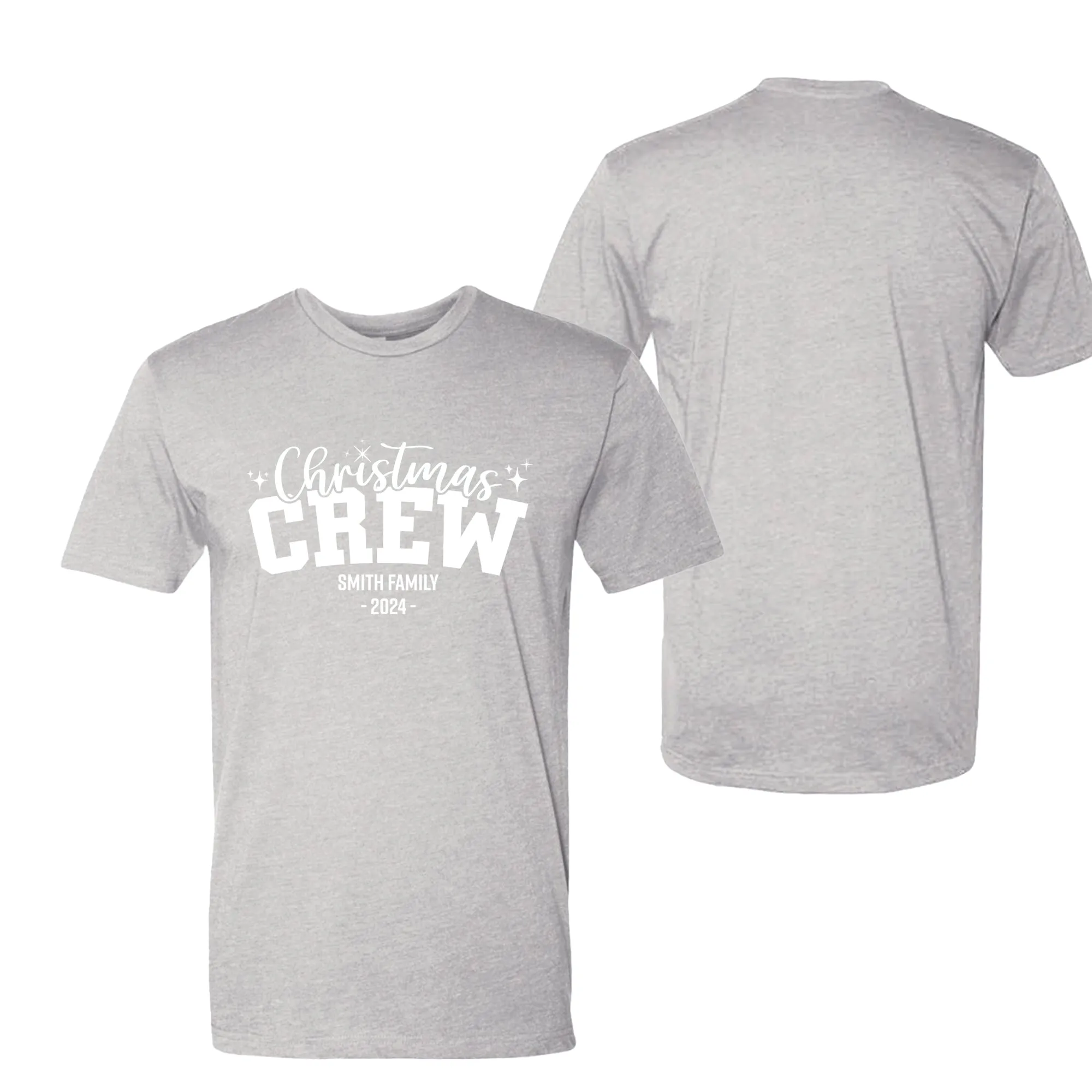 Christmas Crew - Personalized Tshirt (Unisex)