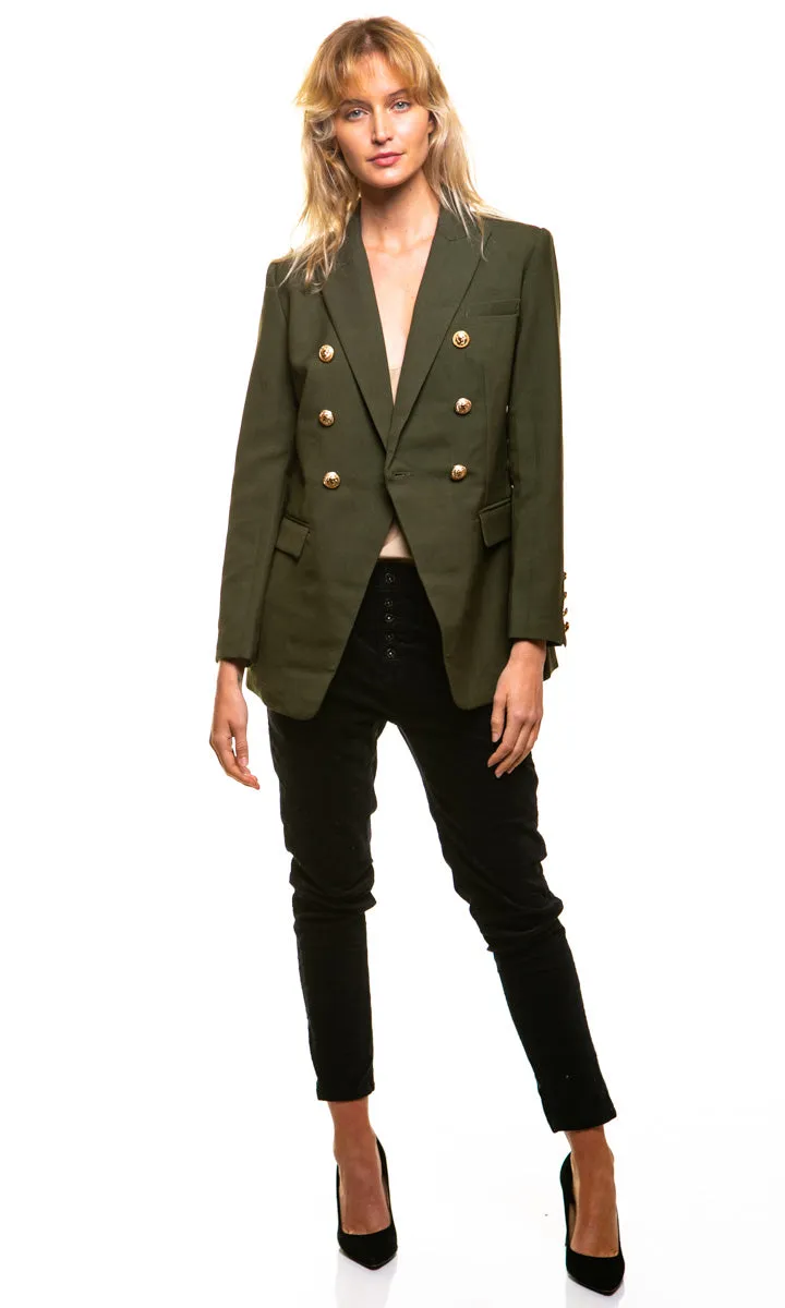 Classic Signature Blazer - Olive