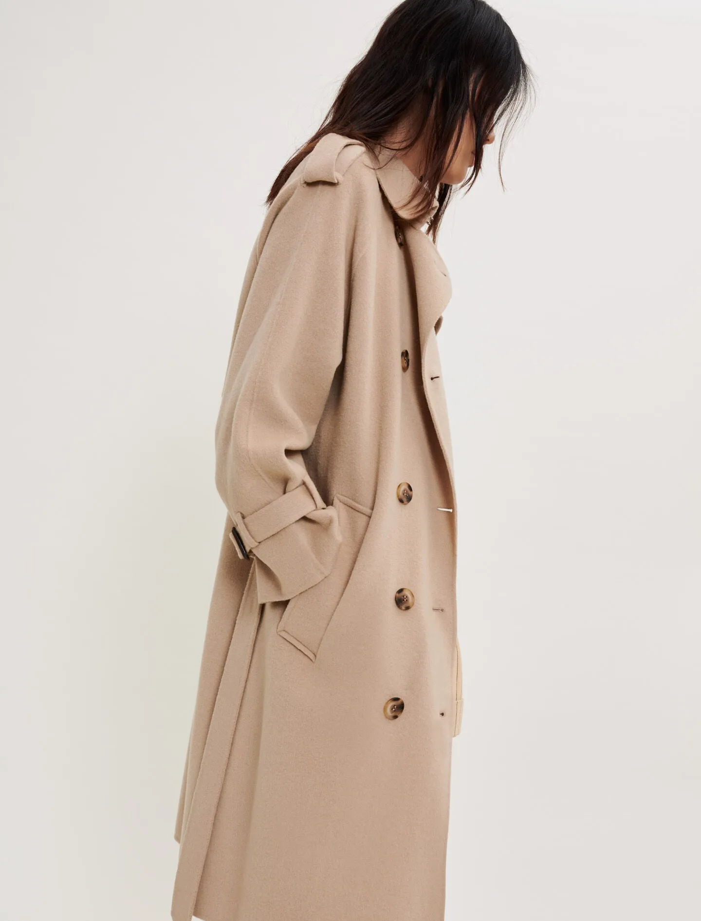 DOUBLE-FACED TRENCH COAT