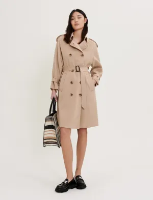 DOUBLE-FACED TRENCH COAT