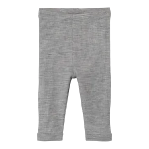 Fable Wool Leggings - Grey Melange