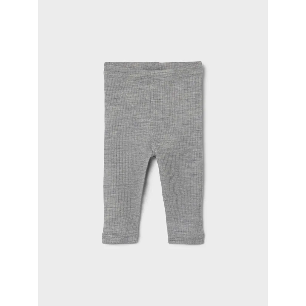 Fable Wool Leggings - Grey Melange