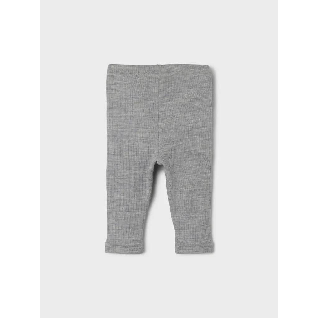 Fable Wool Leggings - Grey Melange