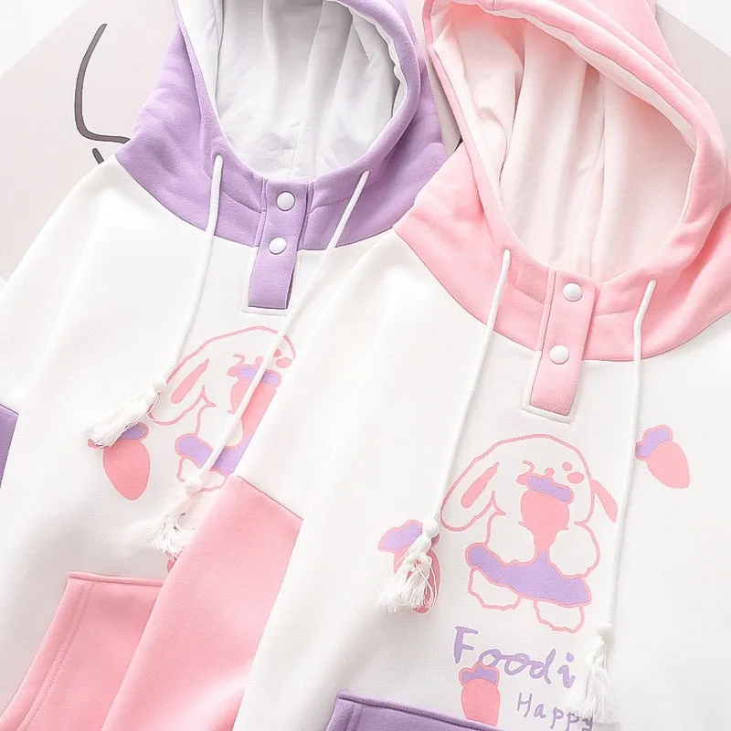 Foodie Bunny Hoodie