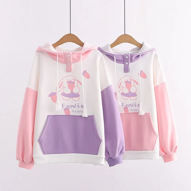 Foodie Bunny Hoodie