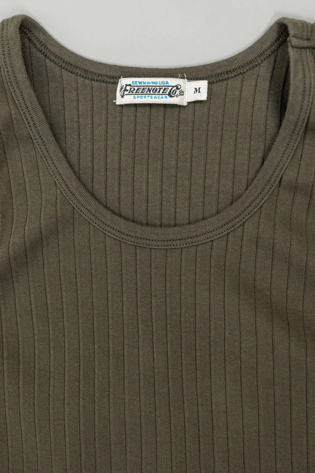 Freenote Cloth Ribbed Tank - Olive