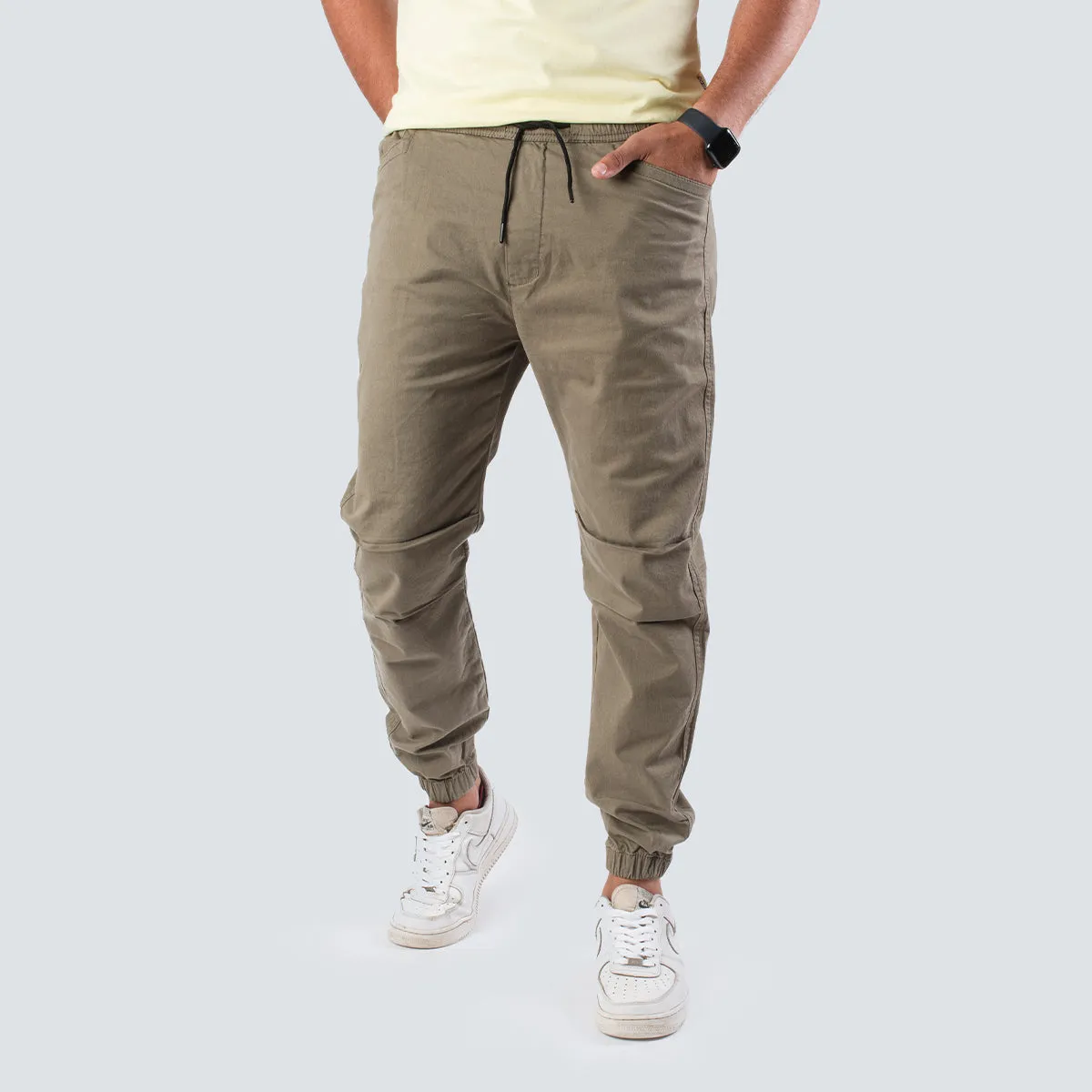 Gabardine Jogger