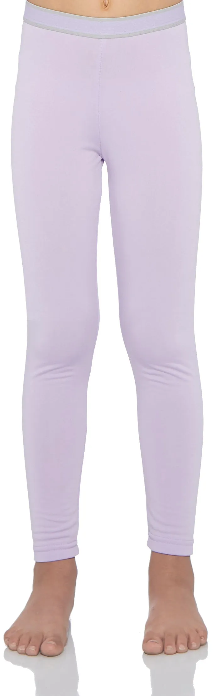 Girls Solid Thermal Bottoms