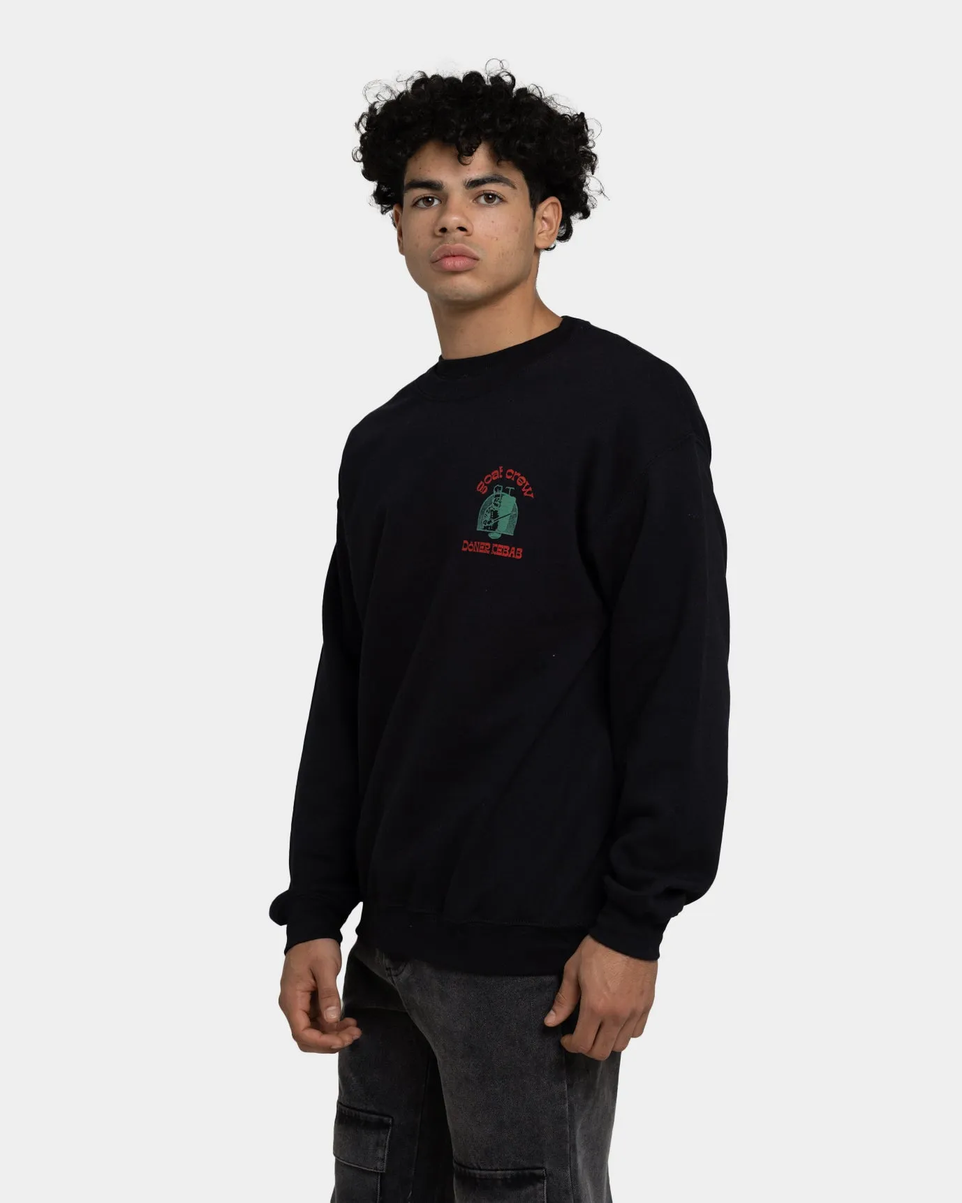 Goat Crew Döner Crewneck Black