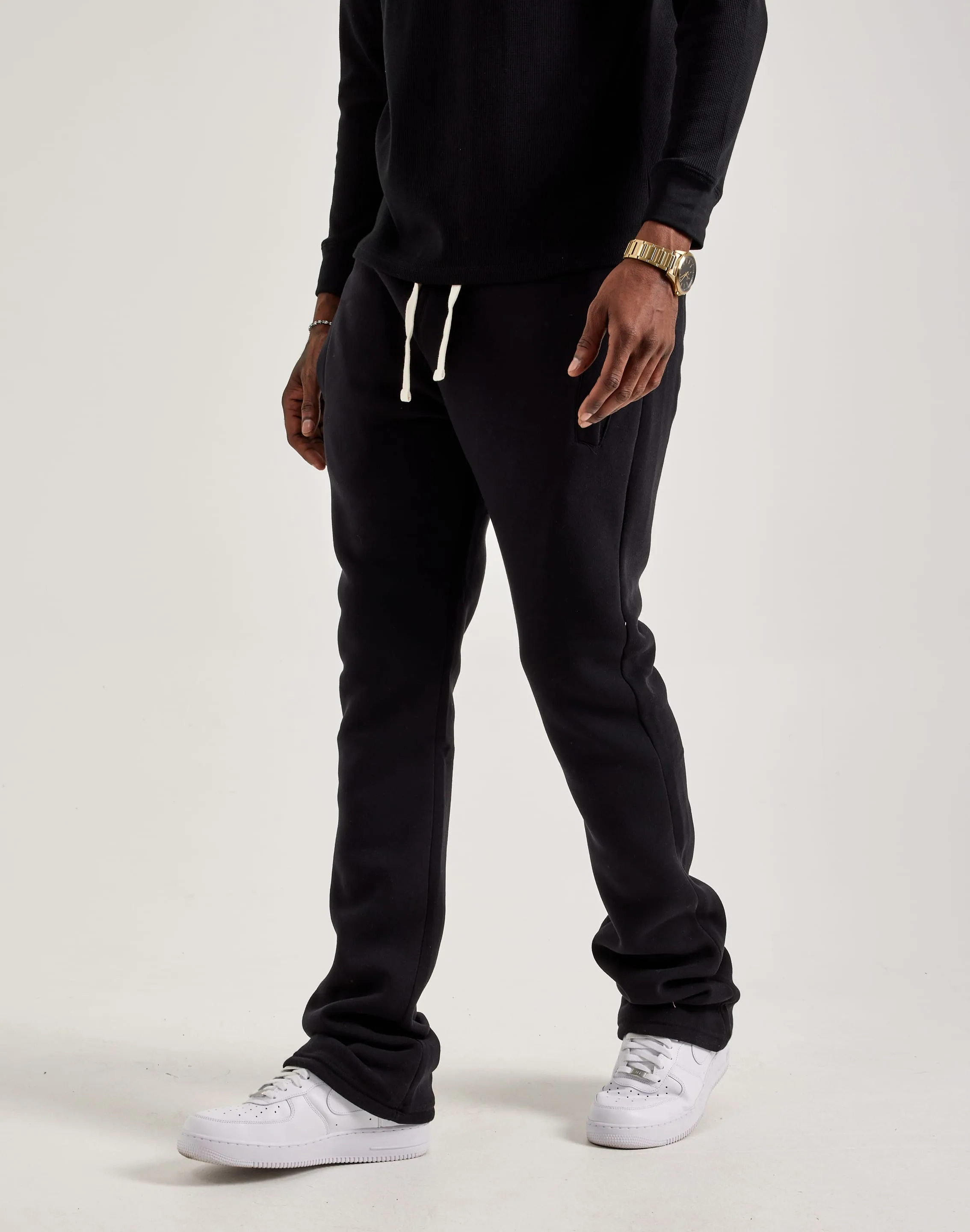 I Fe Apparel Stacked Fleece Pants