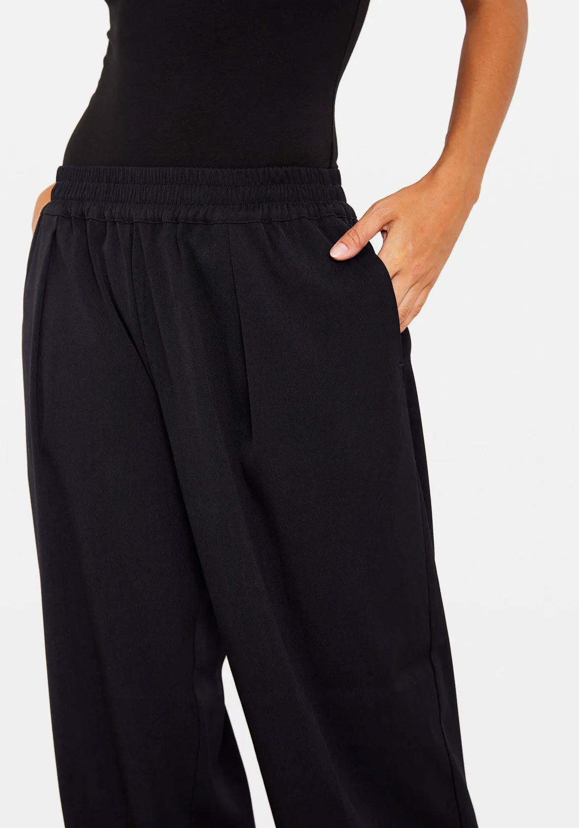 JULIA TROUSERS CAVIAR