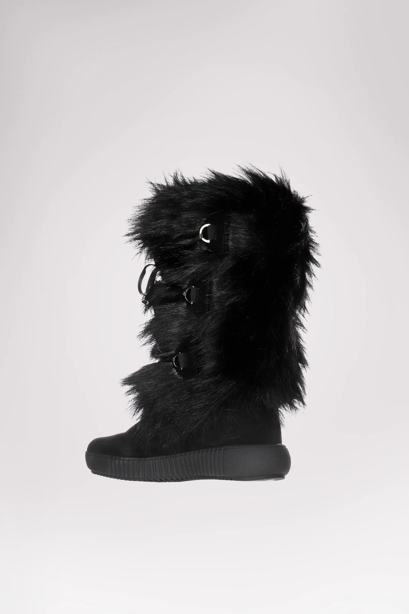 Julieta-Eco Women's Suede and Faux Fur Boot