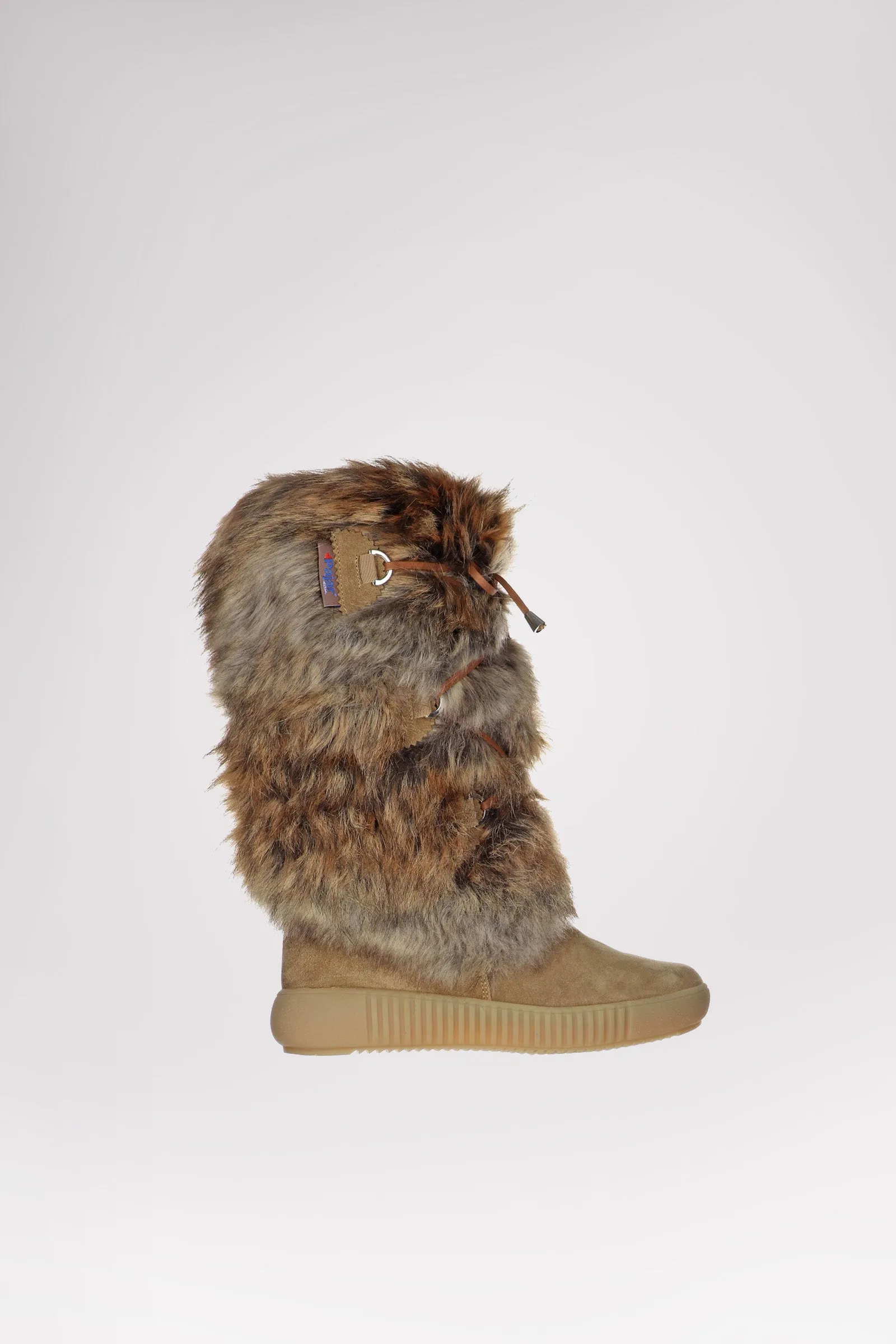 Julieta-Eco Women's Suede and Faux Fur Boot