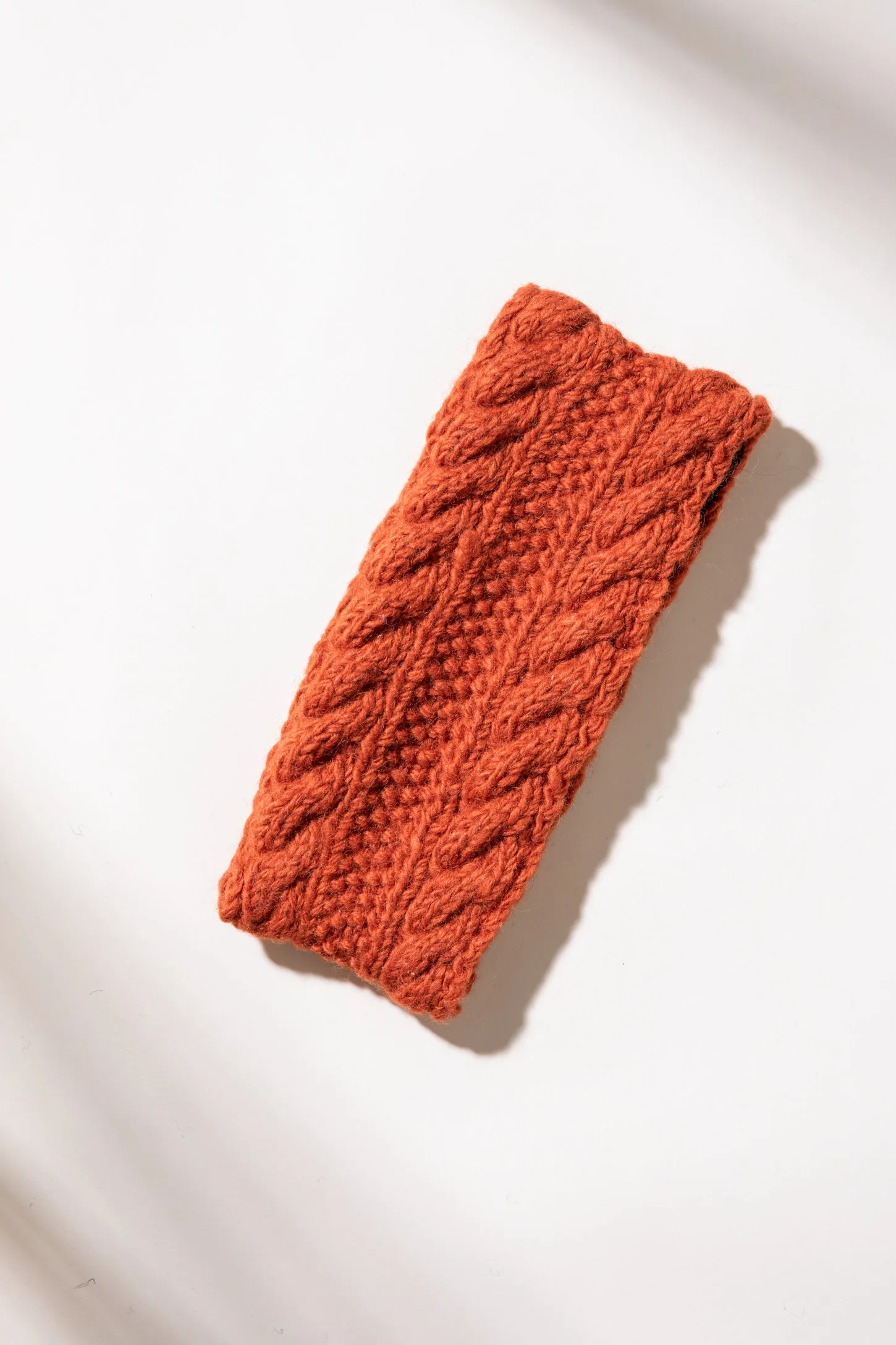 Kabru Wool Cable Knit Headband