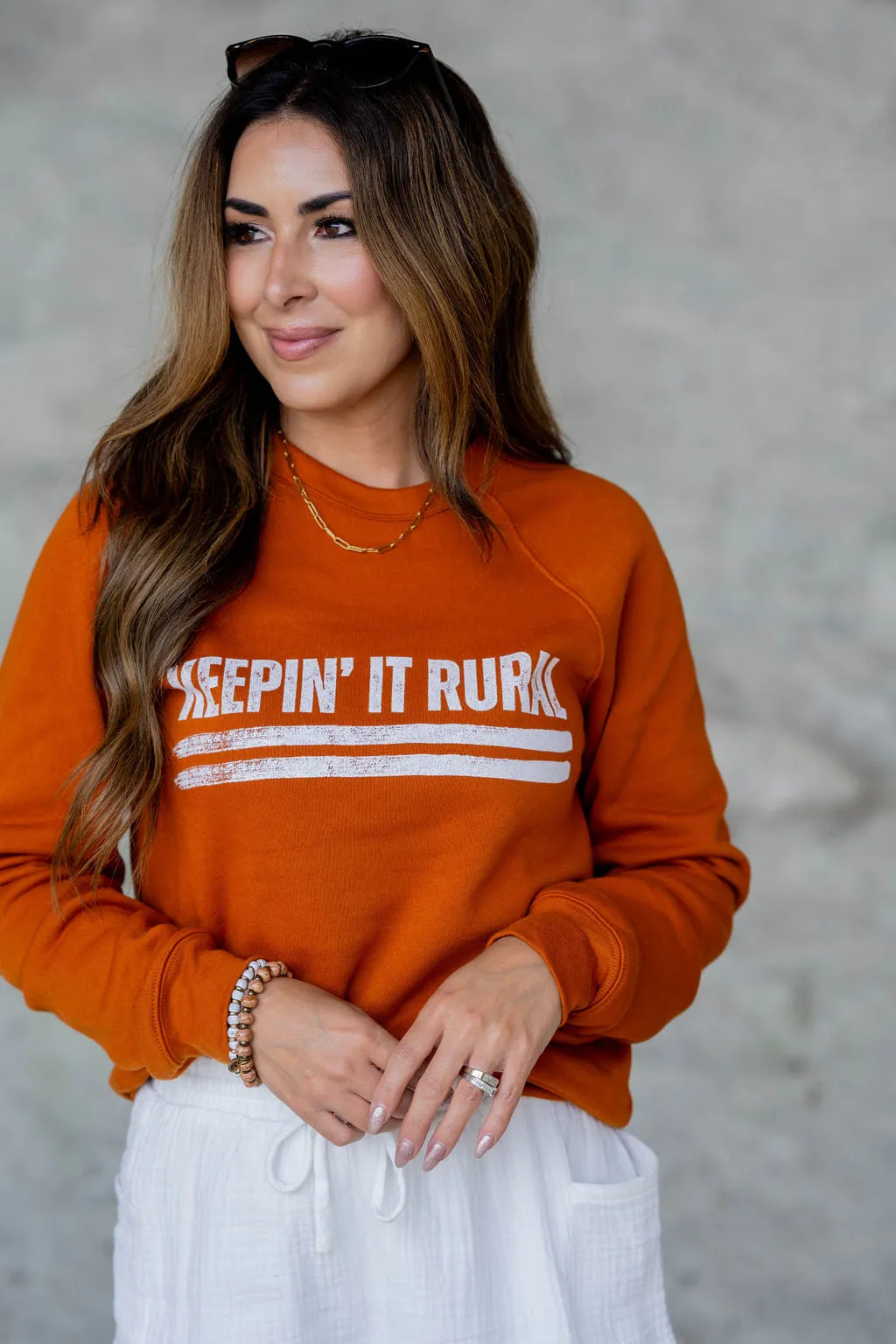 Keepin' It Rural Graphic Crewneck