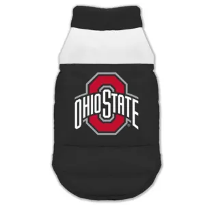 Little Earth Productions NCAA Ohio State Buckeyes Pet Parka Puffer Vest