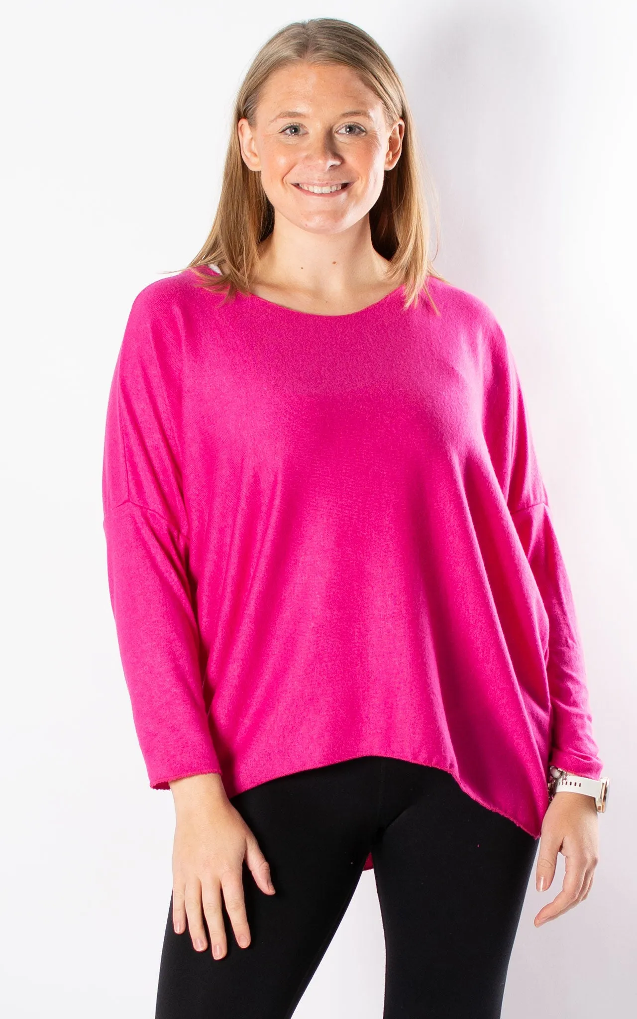 Lola Soft Knit | Hot Pink