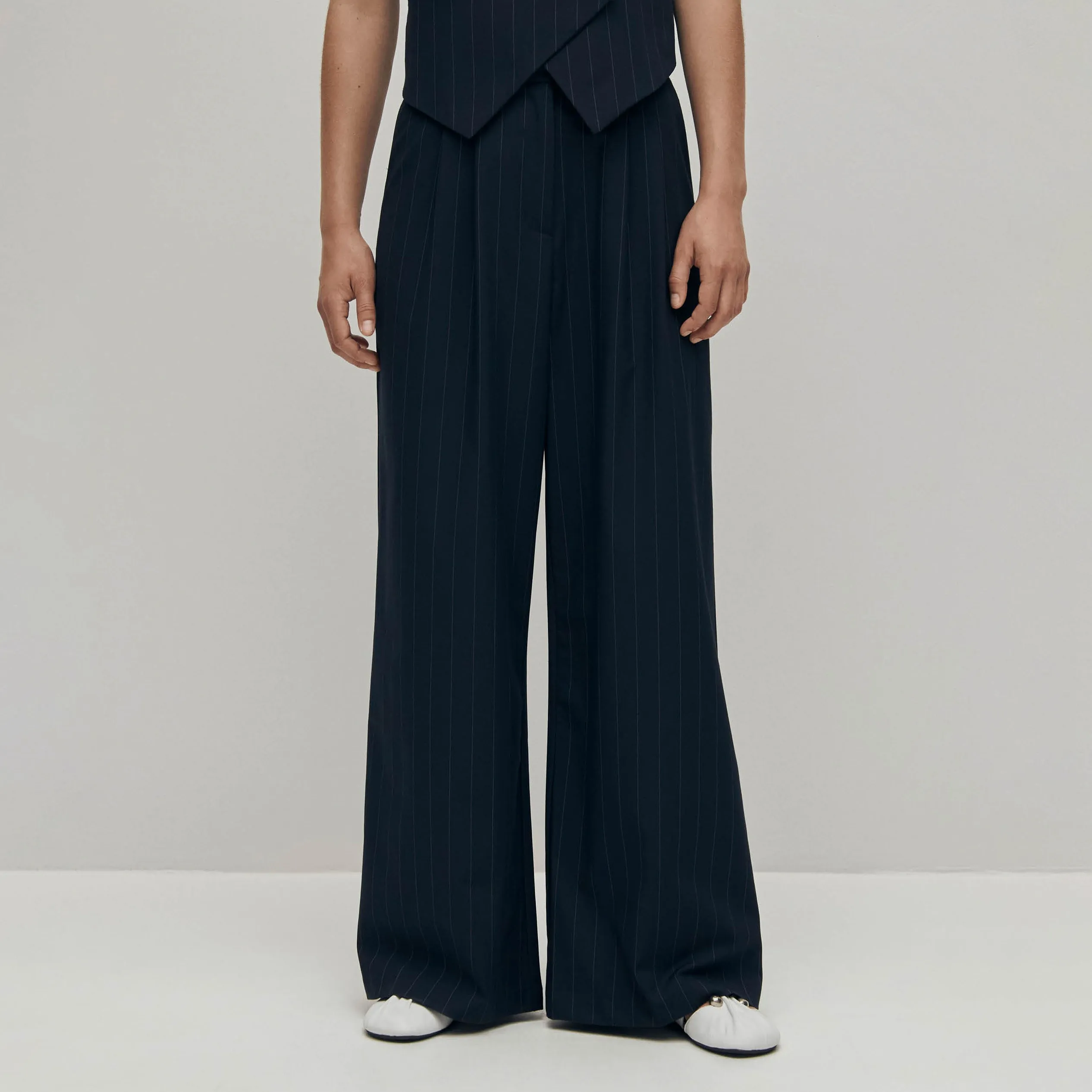 Megan Navy Pants