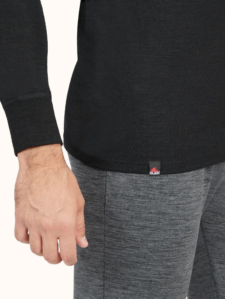 Men's Merino Wool Blend Thermal Regulation Top