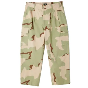 OBEY FUBAR BIG FITS CARGO PANTS // CAMO