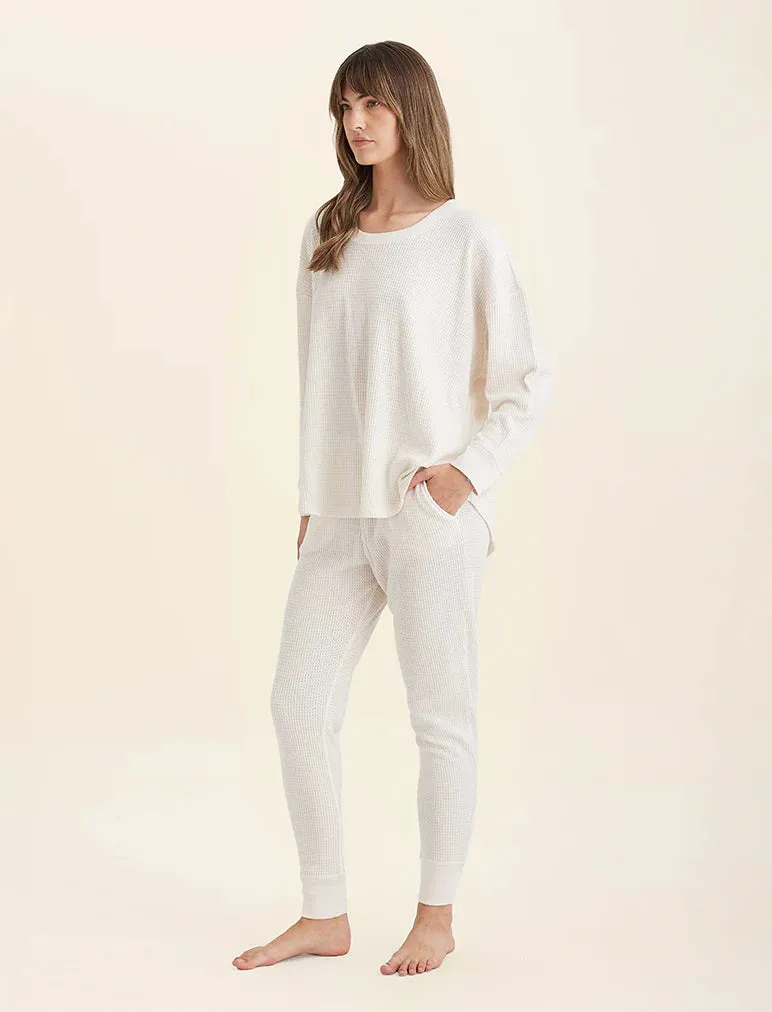 Papinelle - Super Soft Waffle LS Relaxed Top