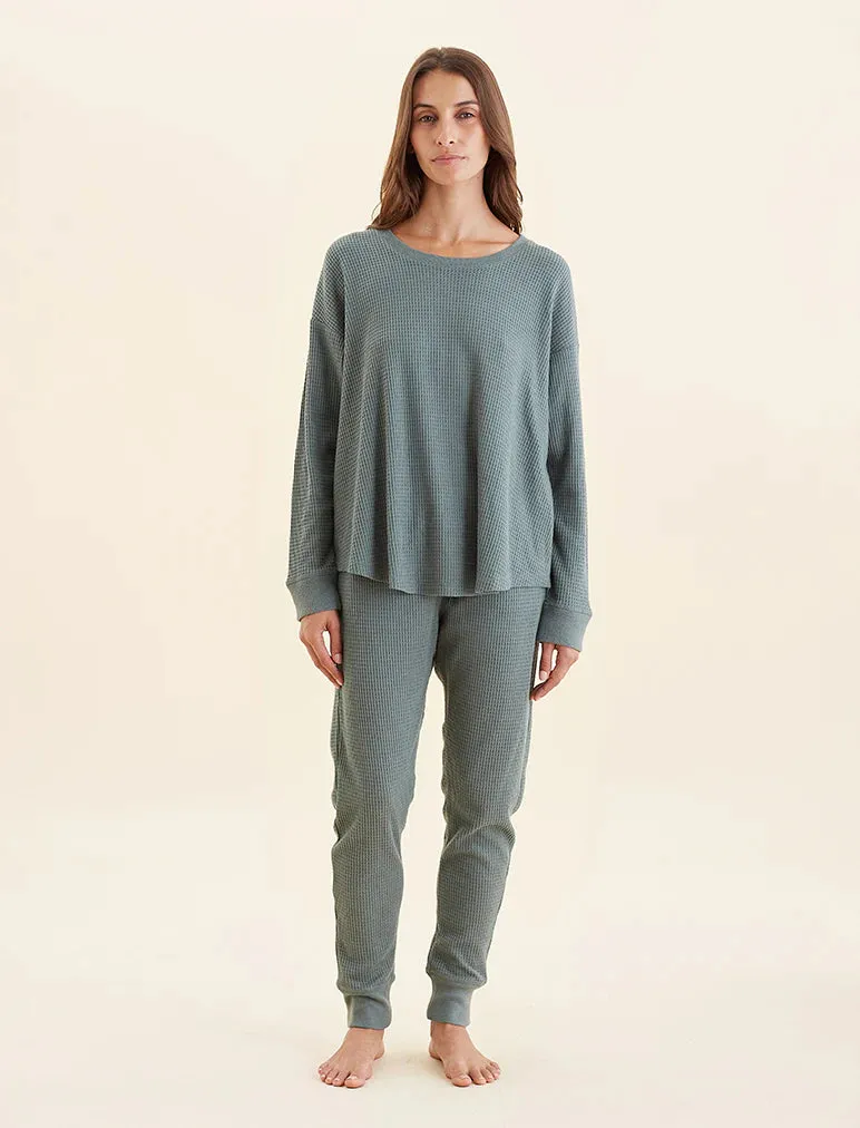 Papinelle - Super Soft Waffle LS Relaxed Top