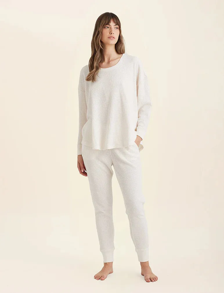 Papinelle - Super Soft Waffle LS Relaxed Top