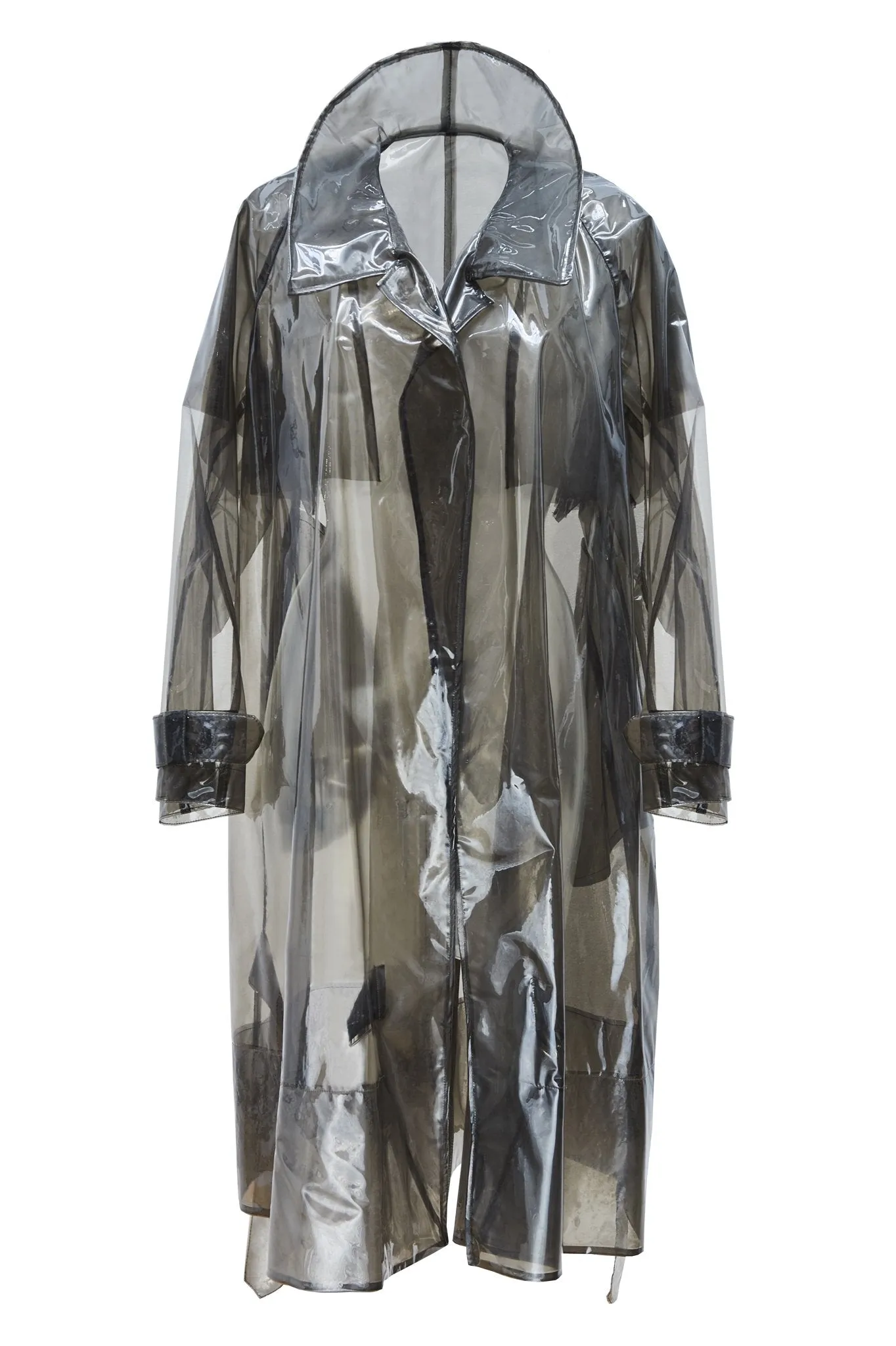 Plastic "Cy" Trench Coat