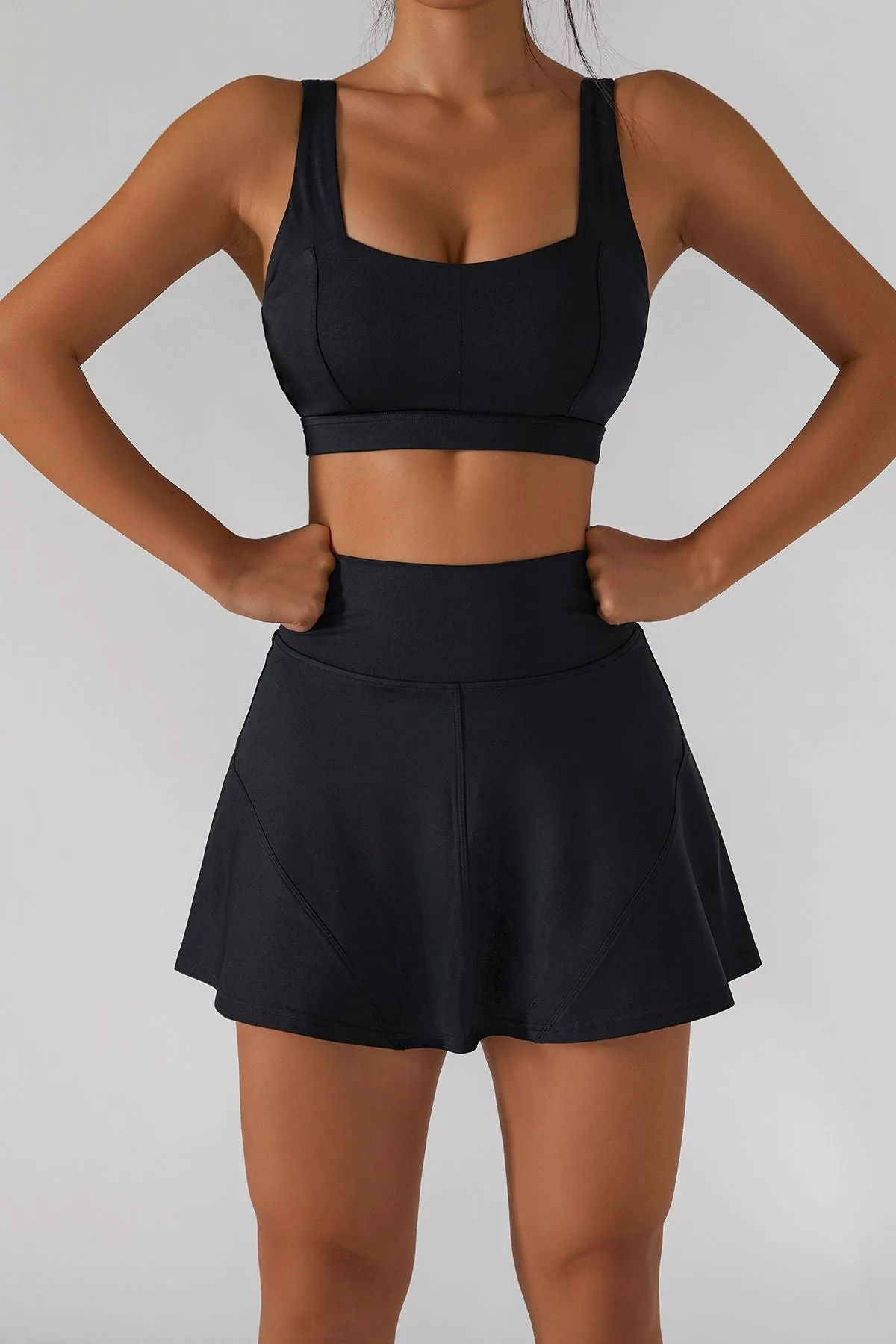 Pleated Tennis Skirt Built in Liner Shorts