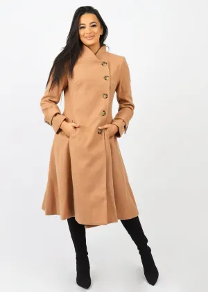 Poppy Button Down Coat