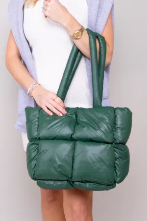 Pure Puff Tote - Green