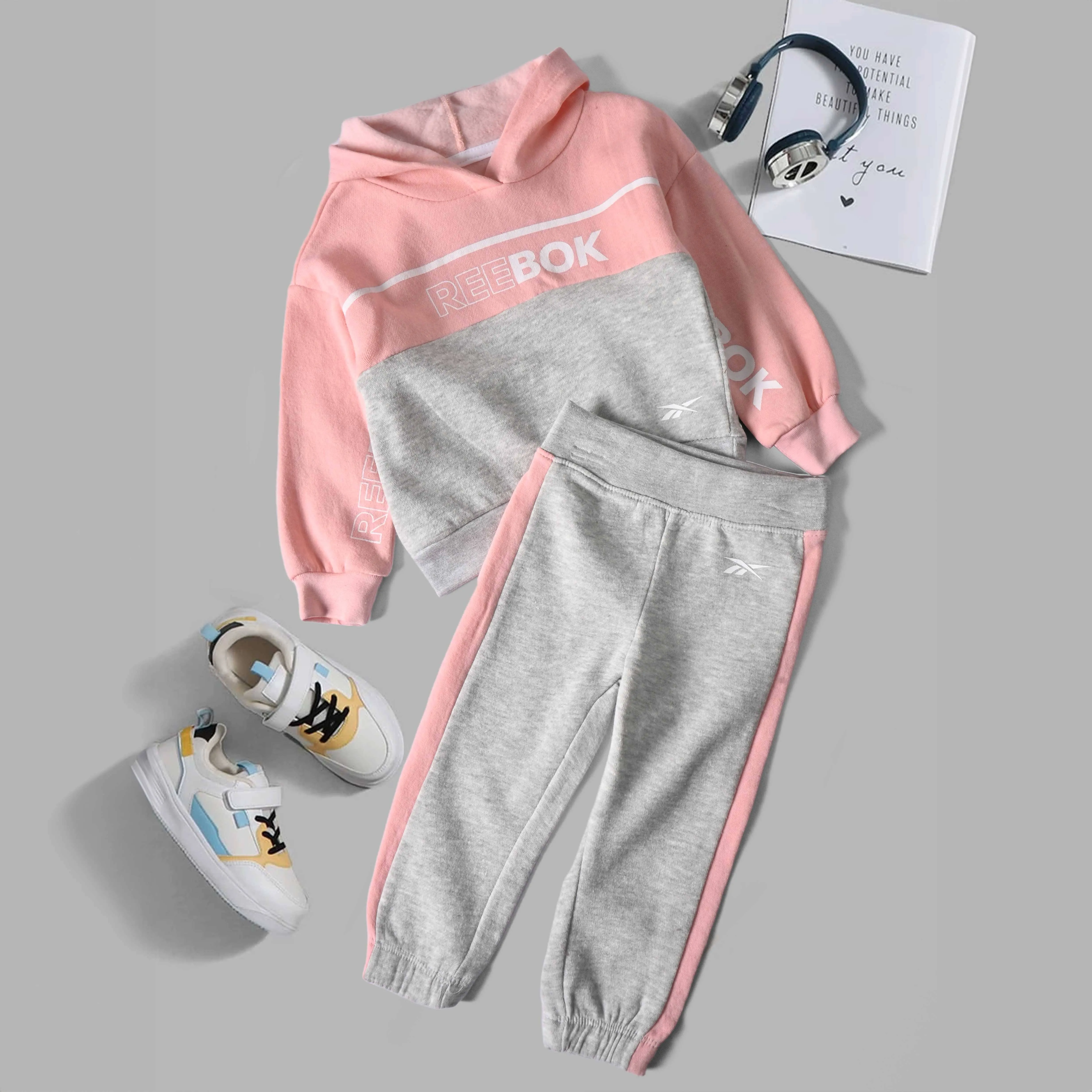 RBK Kids' Sweat suit Set 2 Pcs