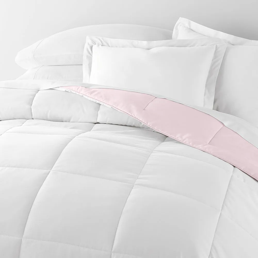 Reversible Down-Alternative Comforter Set - Sale