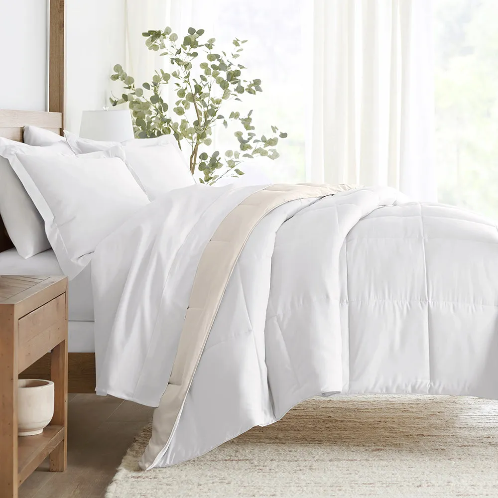 Reversible Down-Alternative Comforter Set - Sale