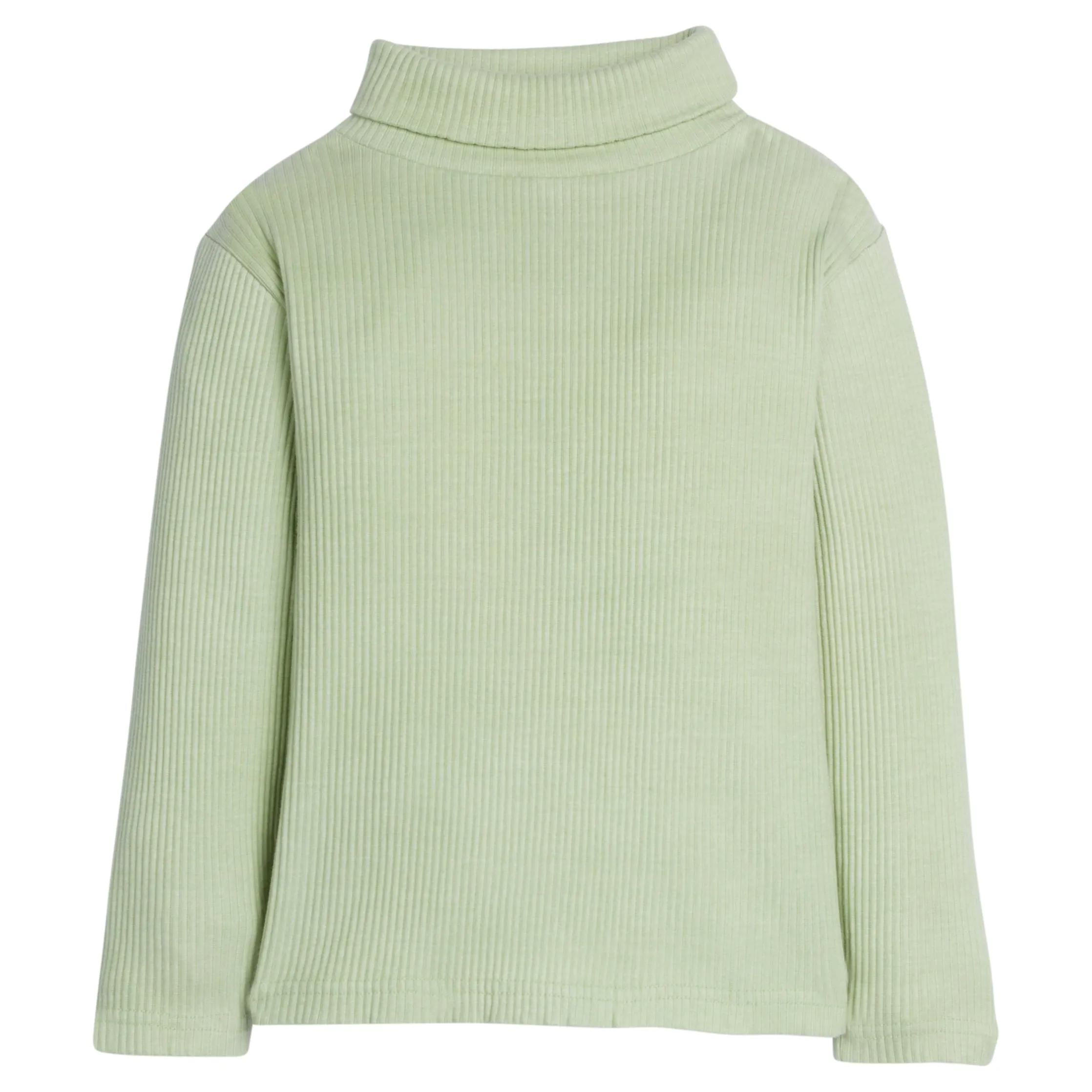 Ribbed Turtleneck - Pistachio Ice Cream