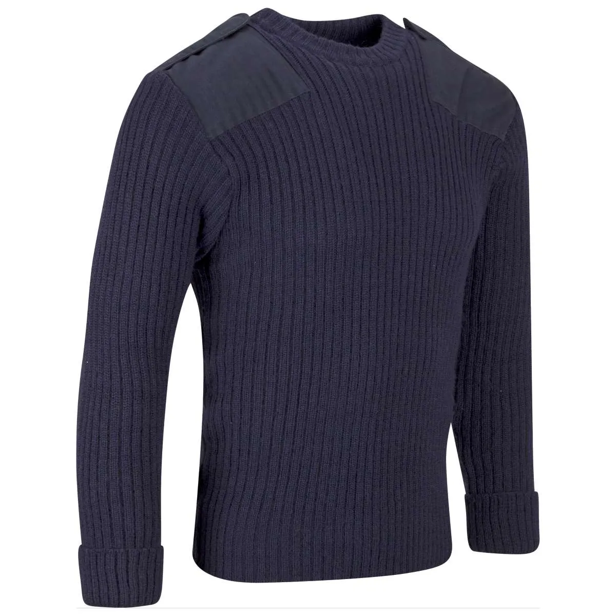 Royal Navy Blue Wool Jumper Used