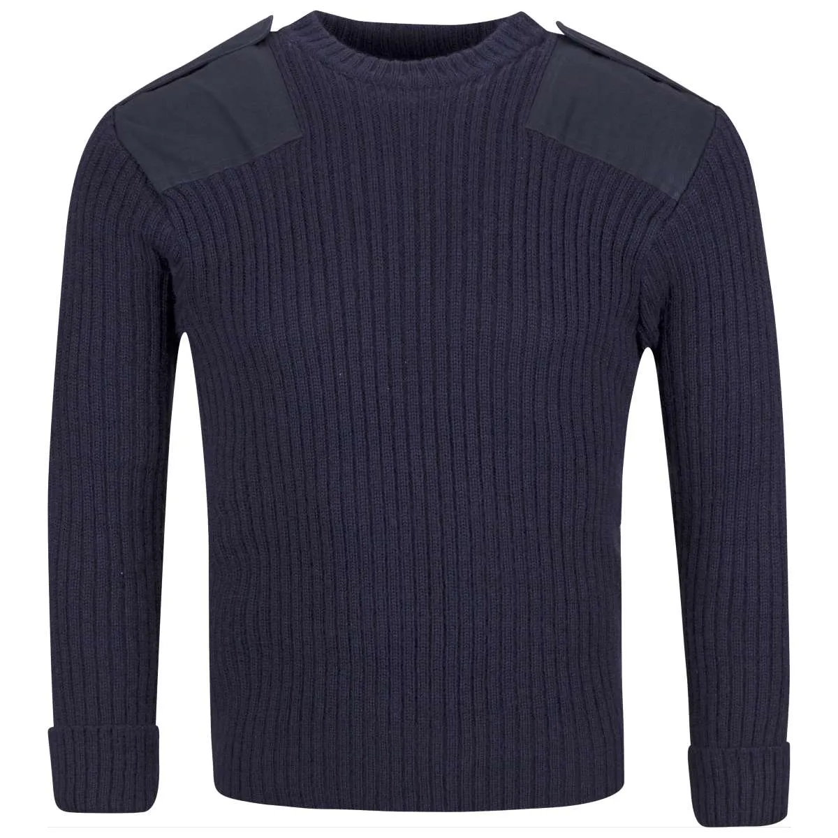 Royal Navy Blue Wool Jumper Used