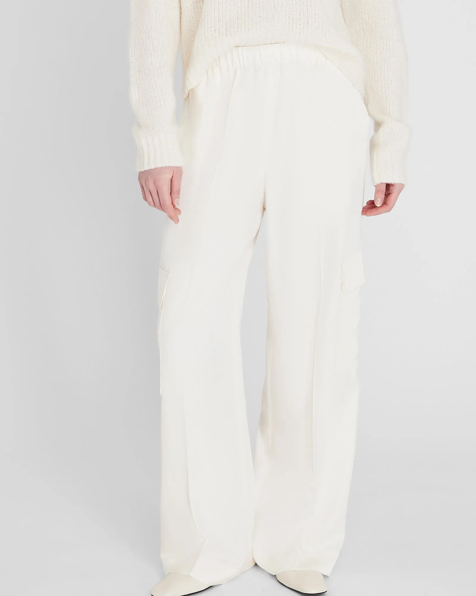 Silk Cargo Pant