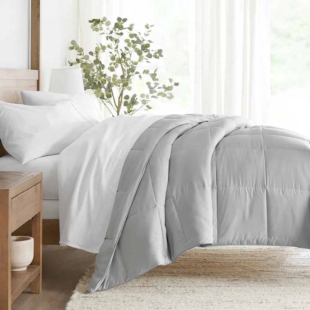 Solid Down-Alternative Comforter