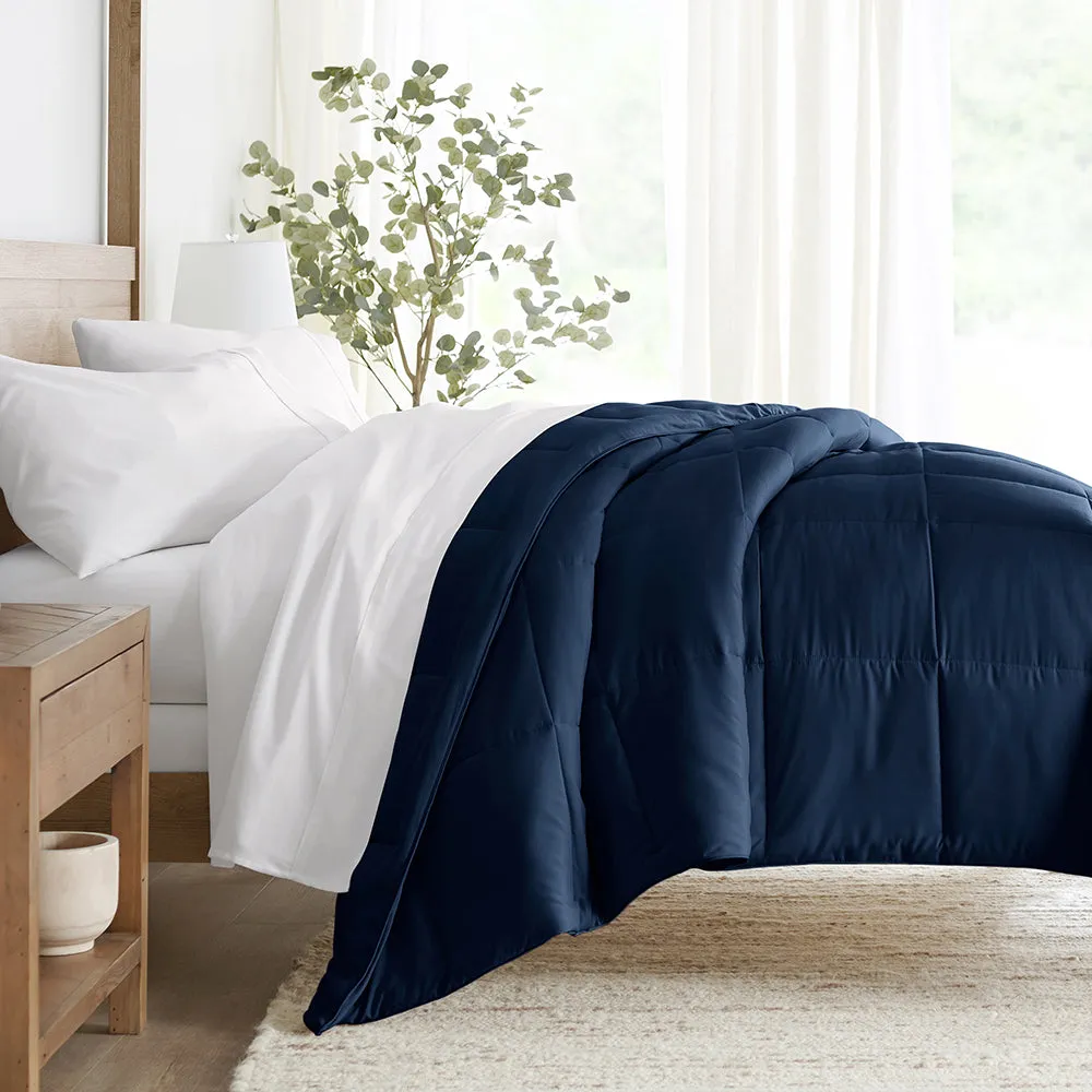 Solid Down-Alternative Comforter