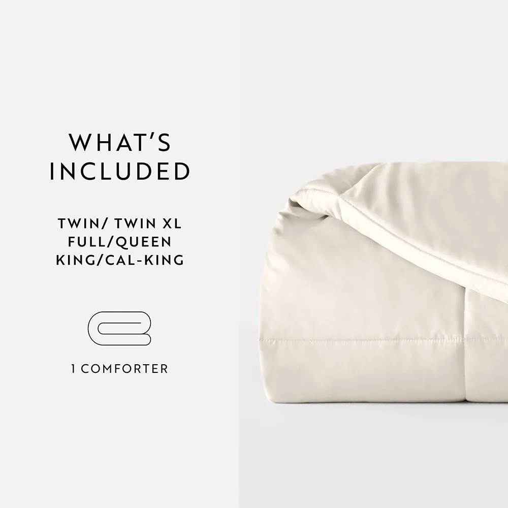 Solid Down-Alternative Comforter